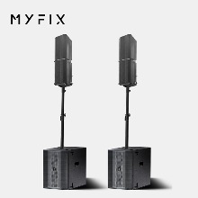 [MYFIX] Mighty5 액티브 소형 라인어레이 스피커 시스템1 Mighty5 x 4ea/Mighty5Sub x 2ea